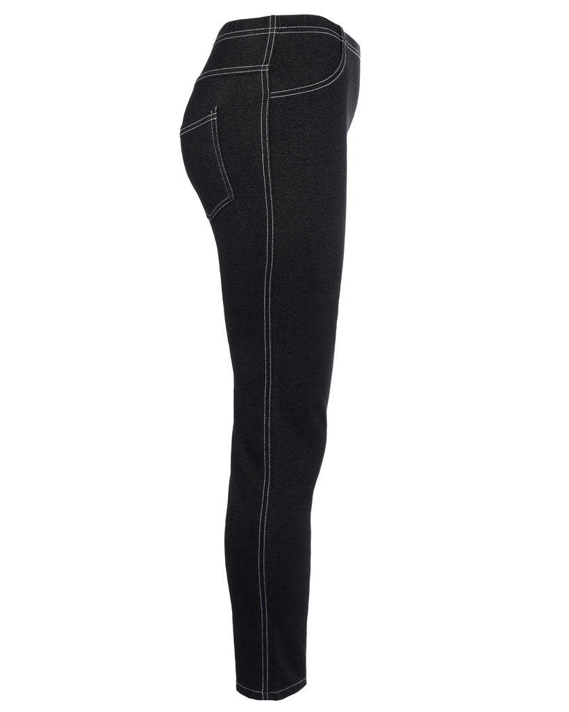 iCantoo Women's Slim Leg Cuffed Capri with Contrast Seams - Made in USA –  LOVE USA APPAREL