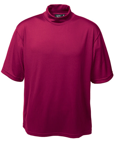 mens short sleeve mock turtleneck golf shirts