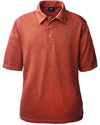 AKWA Men's Slub Pique Polo made in usa shirts 