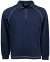 AKWA Men's 1/4 Zip Raglan Pullover American clothing 