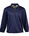 AKWA Men's 1/4 Zip Windshirt (without pockets) clothing made in usa 