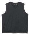 Men's Water Repellent Chambray V-Neck Vest Made in USA
