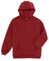 LOVE USA APPAREL Men's Heavy Duty Hoodie Sweatshirt with Heavy Weight Micro Fleece Made in USA Red