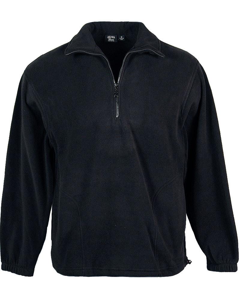 AKWA Men's Micro Fleece 1/2 Zip Pullover
