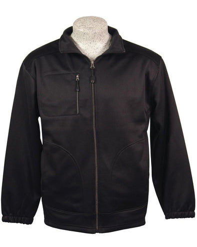 AKWA Men's Full Zip Jacket Soft Shell Fleece (with right chest pocket) 