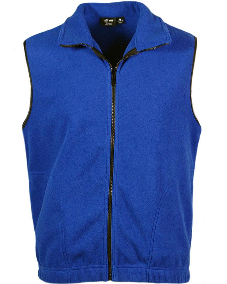Duluth Trading Company Men's Full Zip Fleece Vest XL Navy